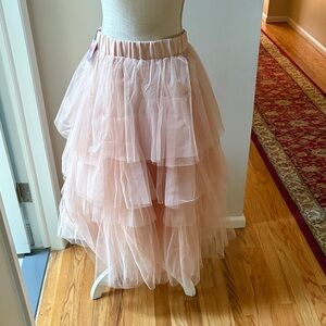 Chicwish Blush  Tulle Skirt